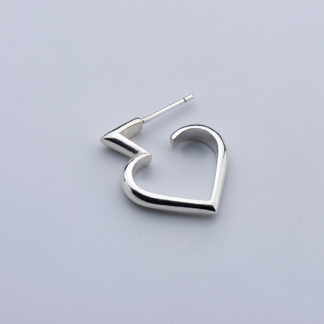 Spade Hoop Earring