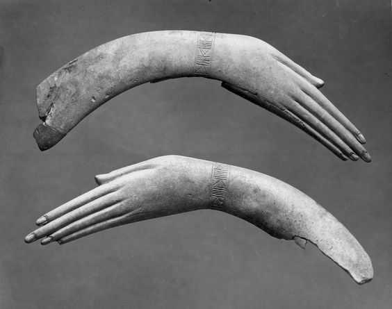 Egyptian Ivory Clappers, 1590BC