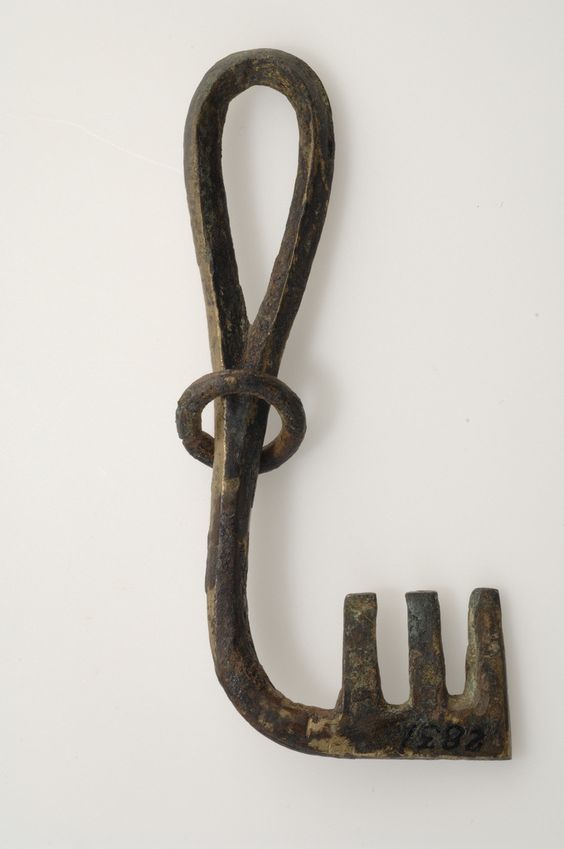 Brass Viking Key