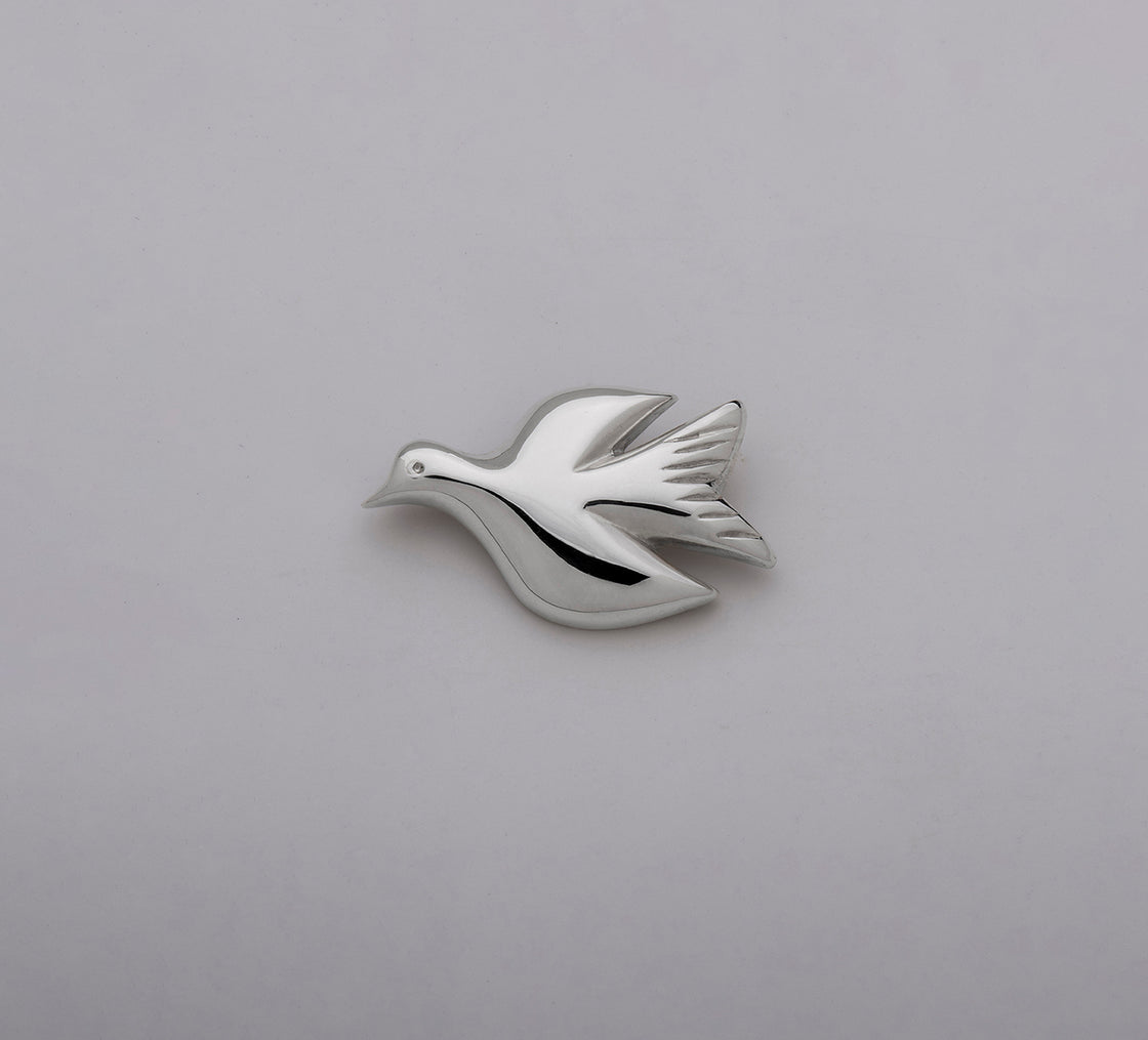 Mini Bat Shalom Brooch