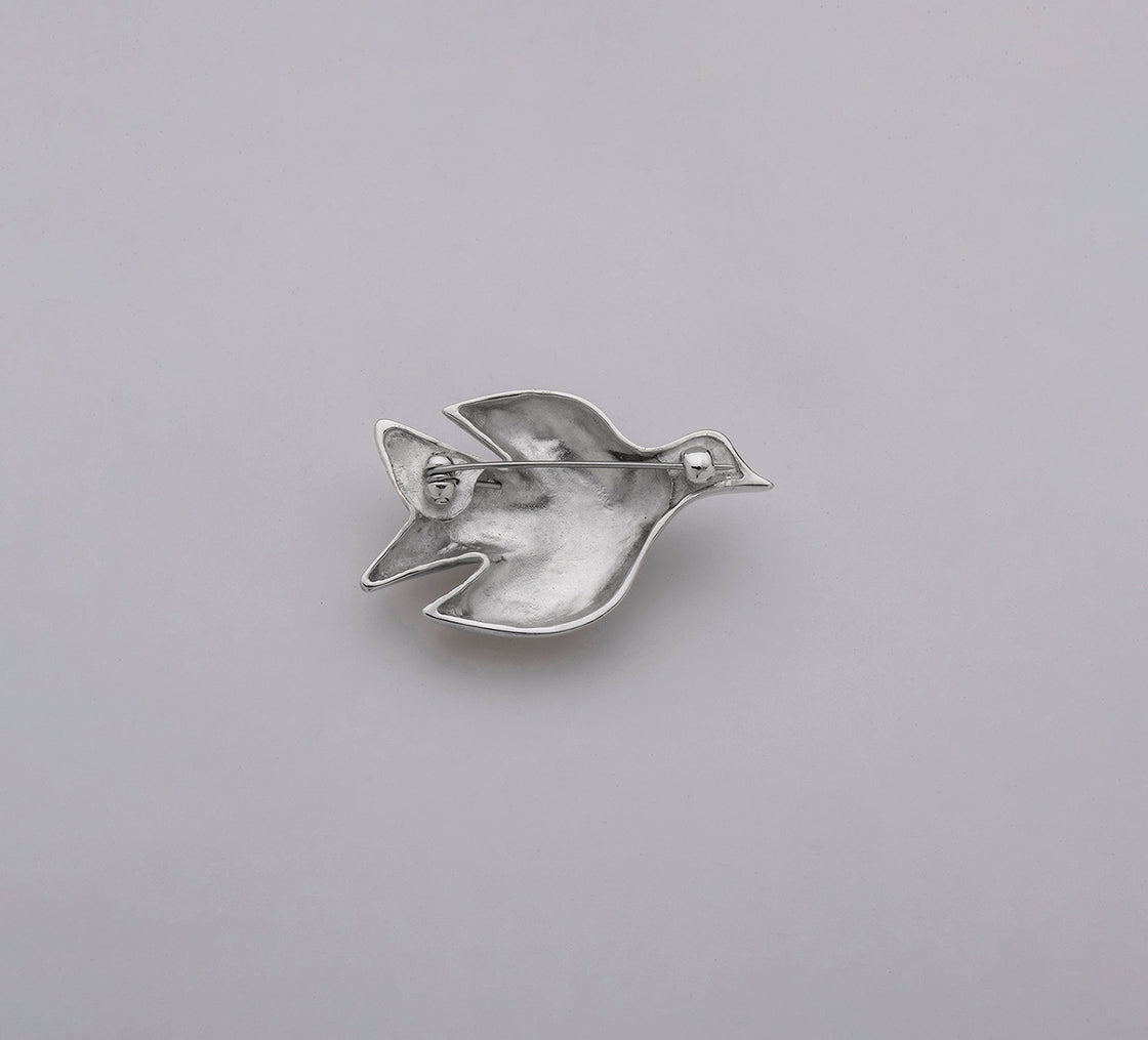 Mini Bat Shalom Brooch