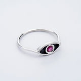 Gemstone Eye Ring