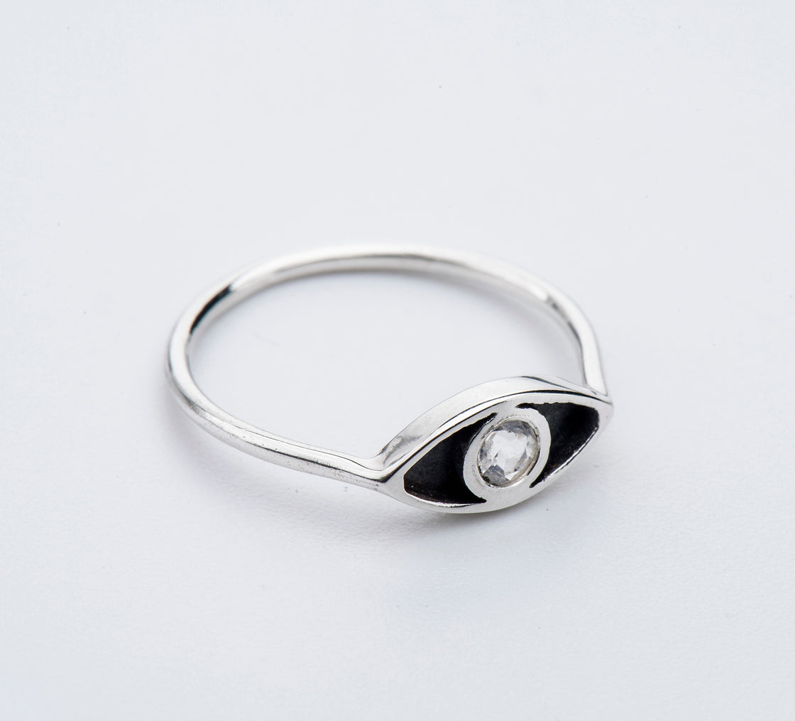 Gemstone Eye Ring