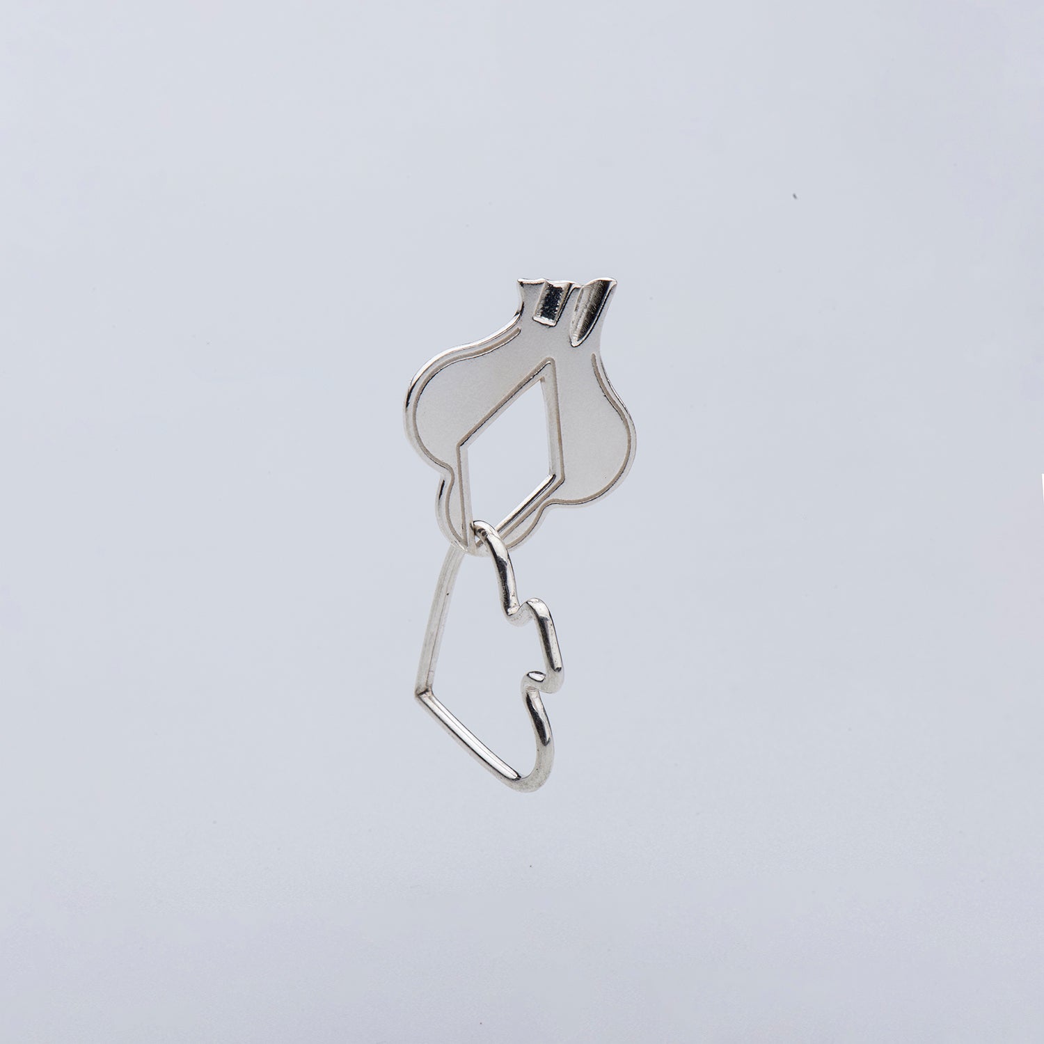 Lost heart + Lost spade Earrings