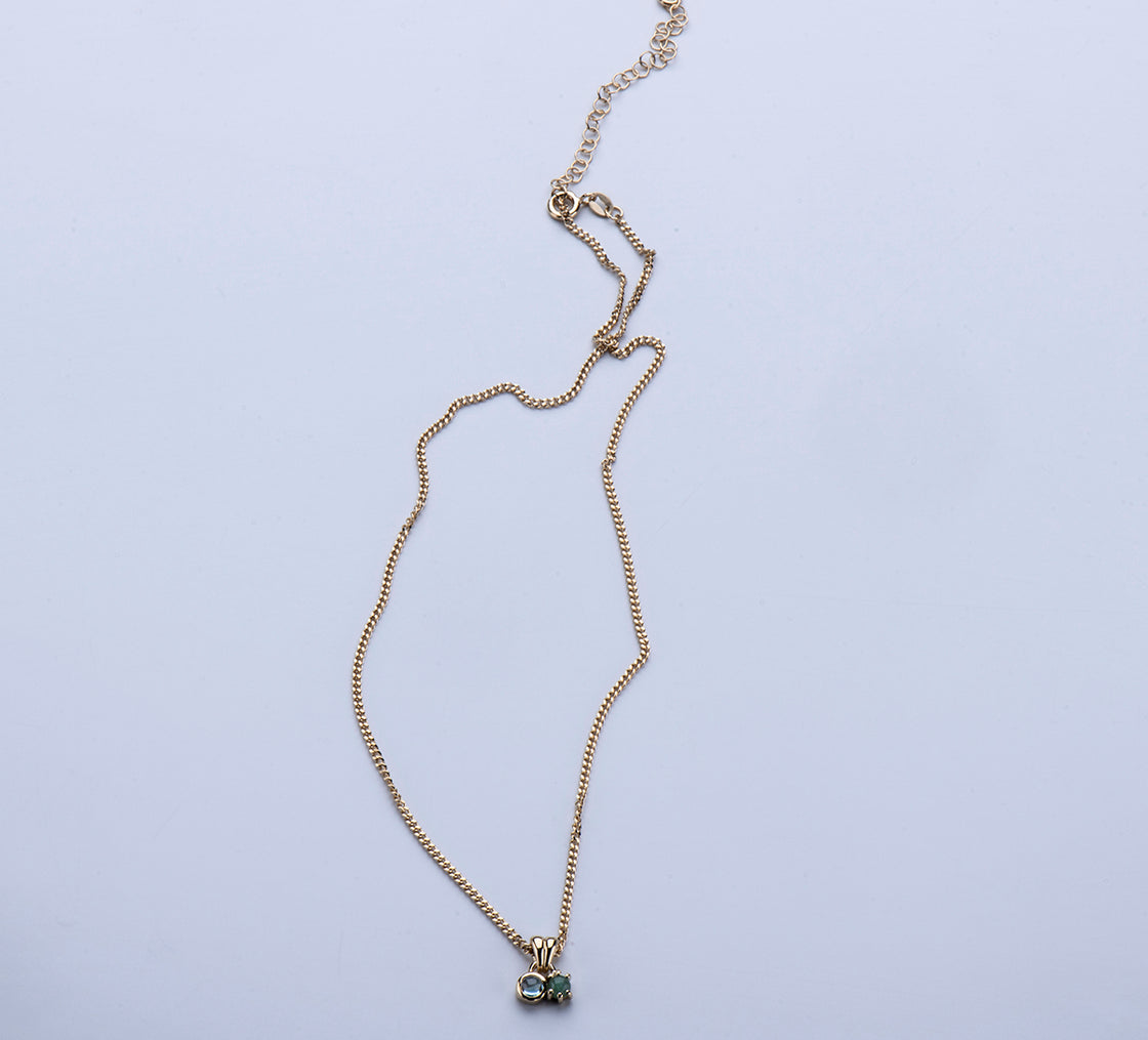 Vermeil Twin Necklace