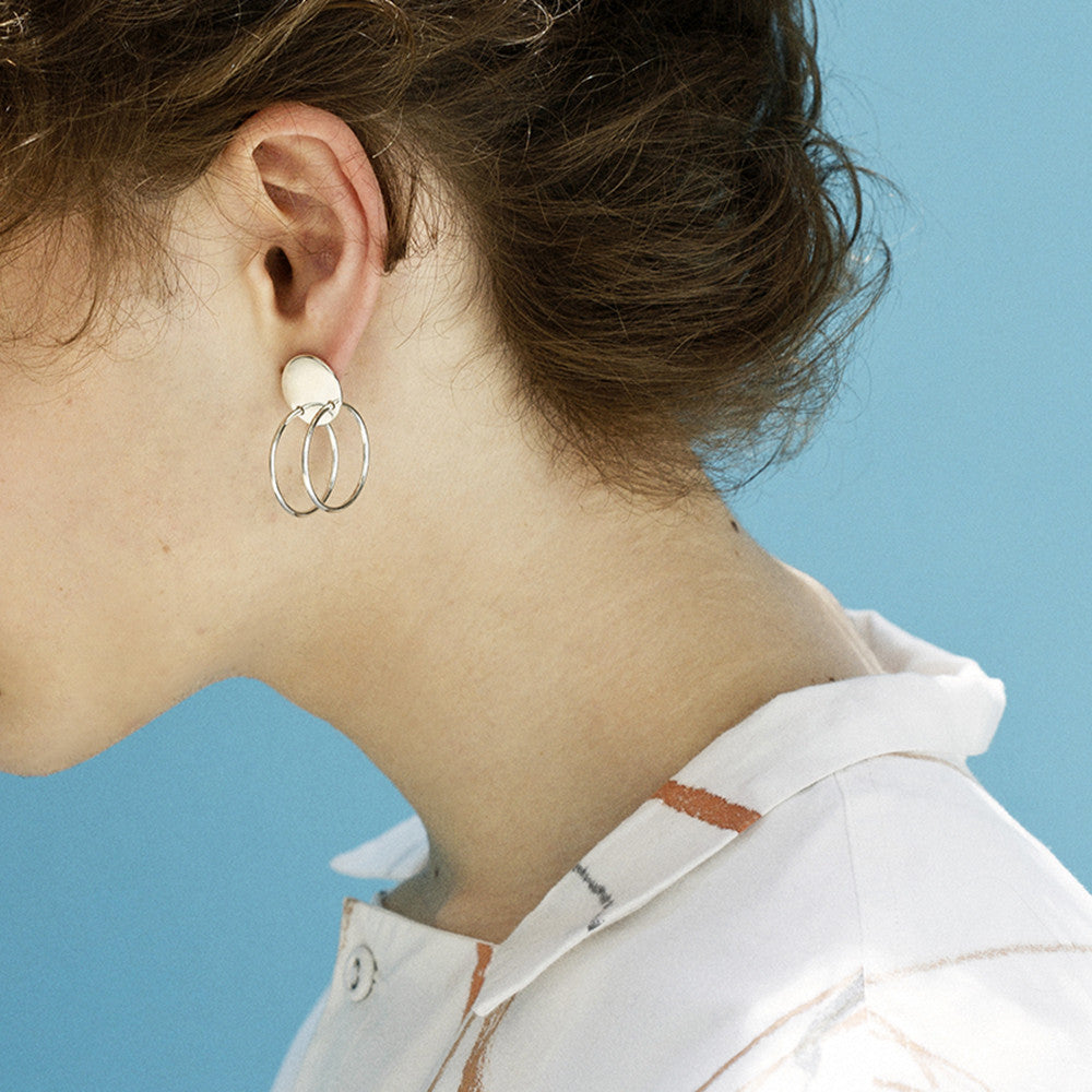 高評価アイテム Double Hoop Earring – Born from Rock アクセサリー